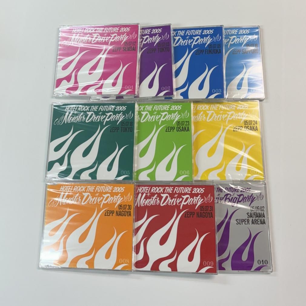 布袋寅泰 限定CD10枚 完全セット HOTEI ROCK THR FUTURE 2005 MONSTER