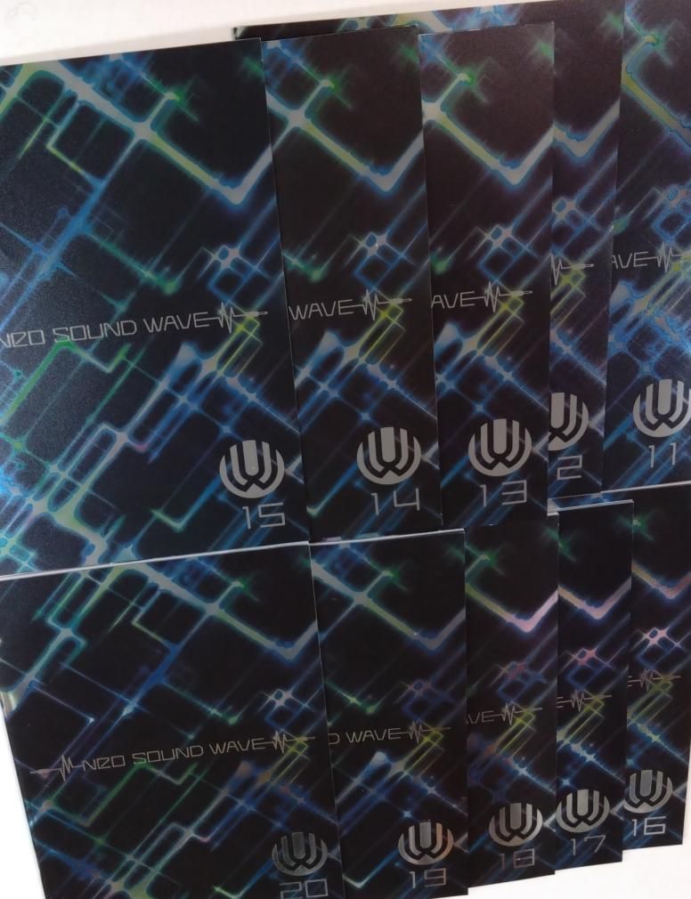UVERworld ファンクラブ会報 Neo SOUND WAVE 1号から20号まで、揃い20