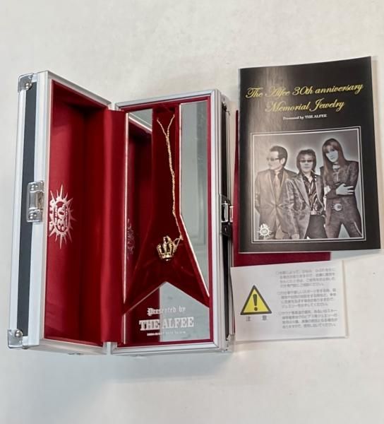 アルフィー 30周年限定 ホワイトダイヤ・ネックレス THE ALFEE 30th