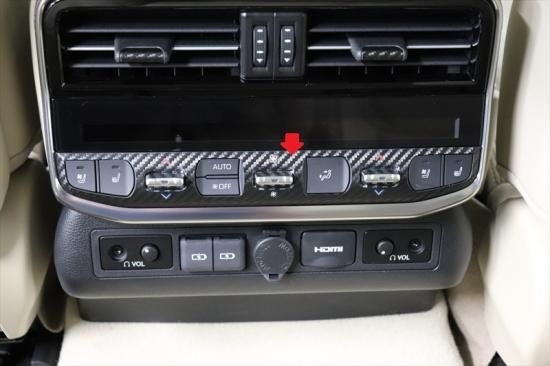 ランクル300 リアエアコンパネルシート - 長野県松本市のカー