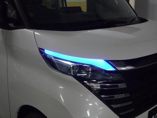 ルークスB4系 ヘッドライトフィルム - 長野県松本市のカーセキュリティ