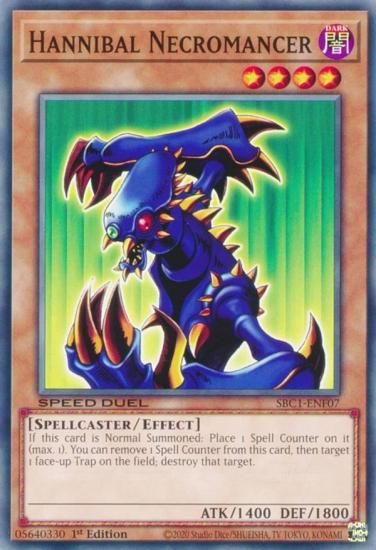 遊戯王 SBC1-ENF07 ハンニバル・ネクロマンサー (英語版 1st Edition