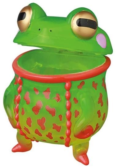 体/緑・目/ゴールド】VAG SERIES32 チビウツボカエル - トレカ&ホビー