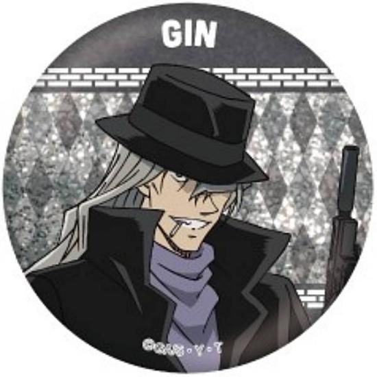 ジン】名探偵コナン トレーディングメタリック缶バッジC - トレカ