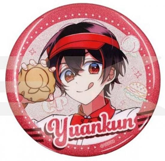 ゆあんくん】カラフルピーチ ラメキラカンバッジコレクション ダイナー