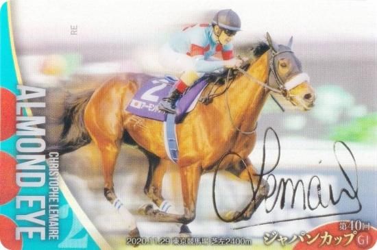 金色箔押し仕様] No.2-001.アーモンドアイ 第40回ジャパンカップ(GI