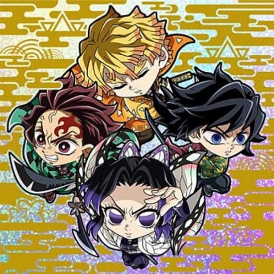 箔押し仕様] 鬼滅13-32 竈門炭治郎＆我妻善逸＆冨岡義勇＆胡蝶しのぶ