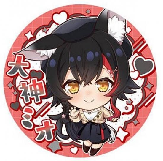 大神ミオ】ホロライブプロダクション 缶バッジスナック vol.1 ※缶