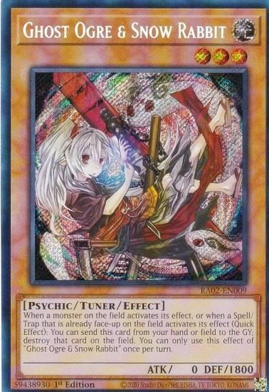 遊戯王 RA02-EN009 幽鬼うさぎ (英語版 1st Edition シークレットレア