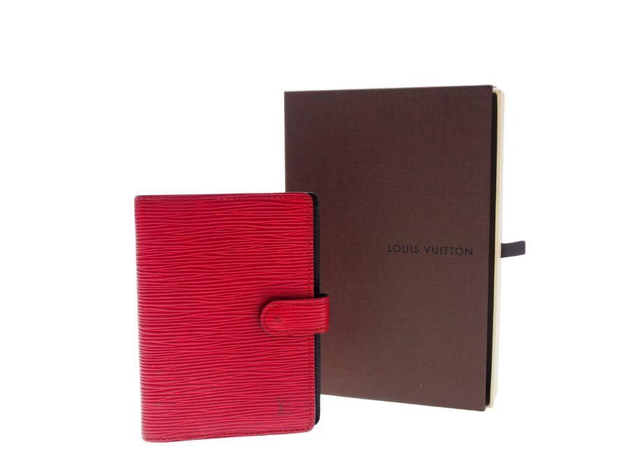 ルイヴィトン エピ 手帳カバー R2005M アジェンダPM リング式 6穴