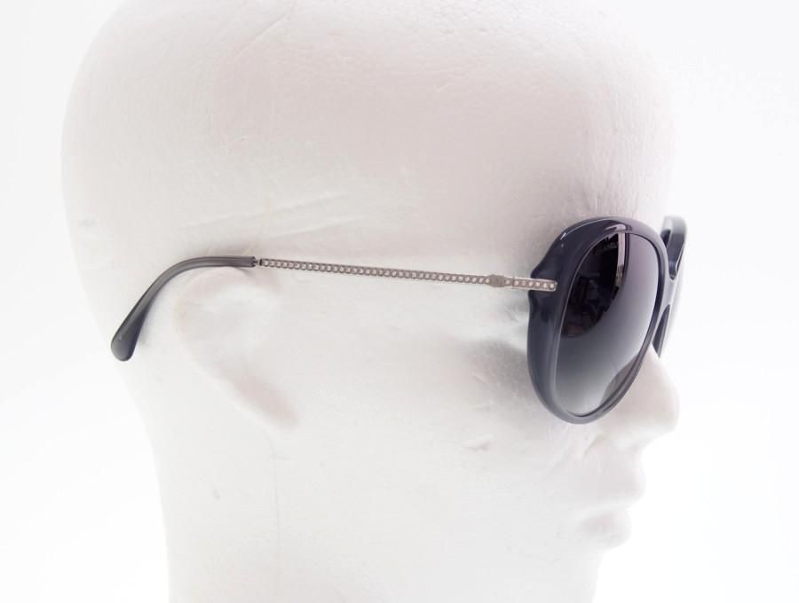 Used 極上品】シャネル CHANEL サングラス 眼鏡 シルバーテンプル