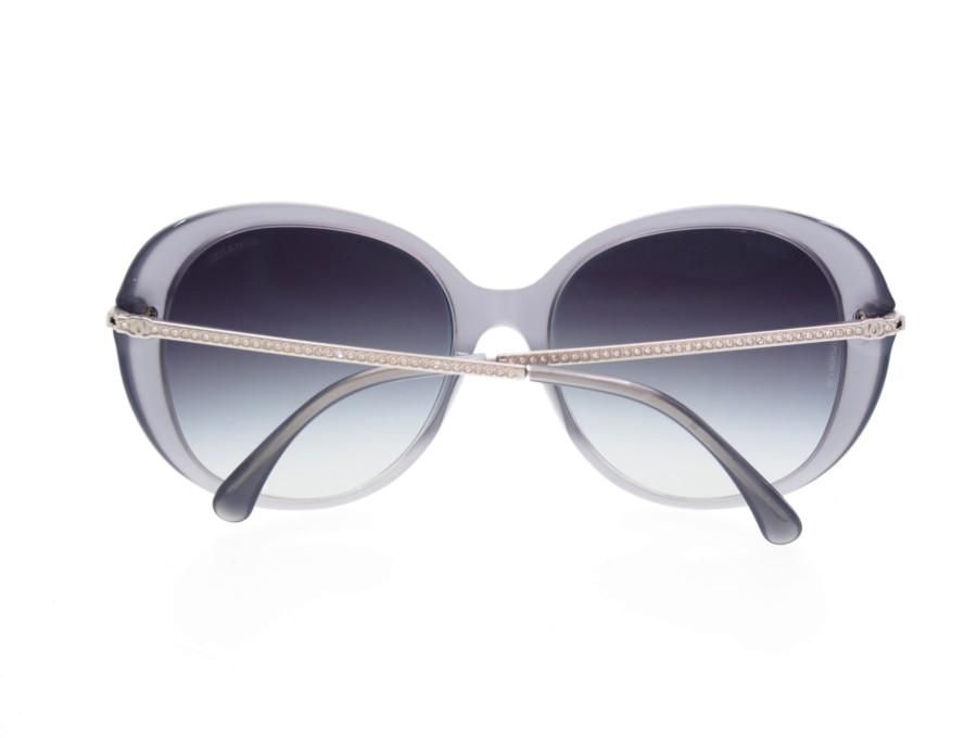 Used 極上品】シャネル CHANEL サングラス 眼鏡 シルバーテンプル