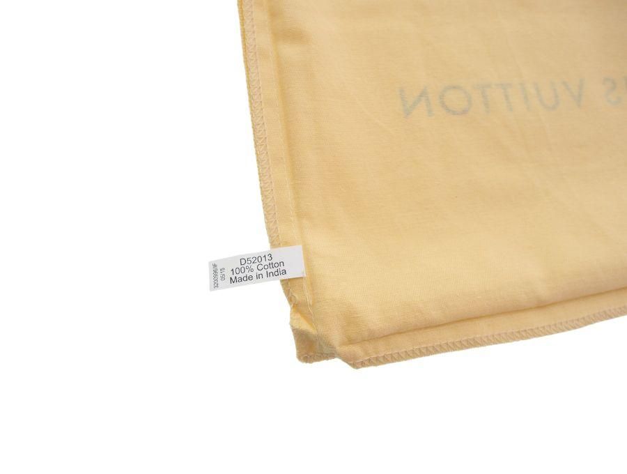 ルイヴィトン 巾着ポーチ 店舗購入時付属 LV保存袋 縦長 43.5×27cm