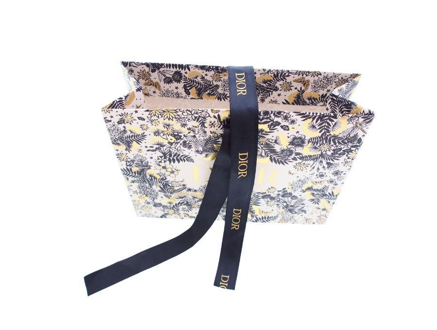 クリスチャンディオール ブランド紙袋 ショッパー リボン 3枚セット