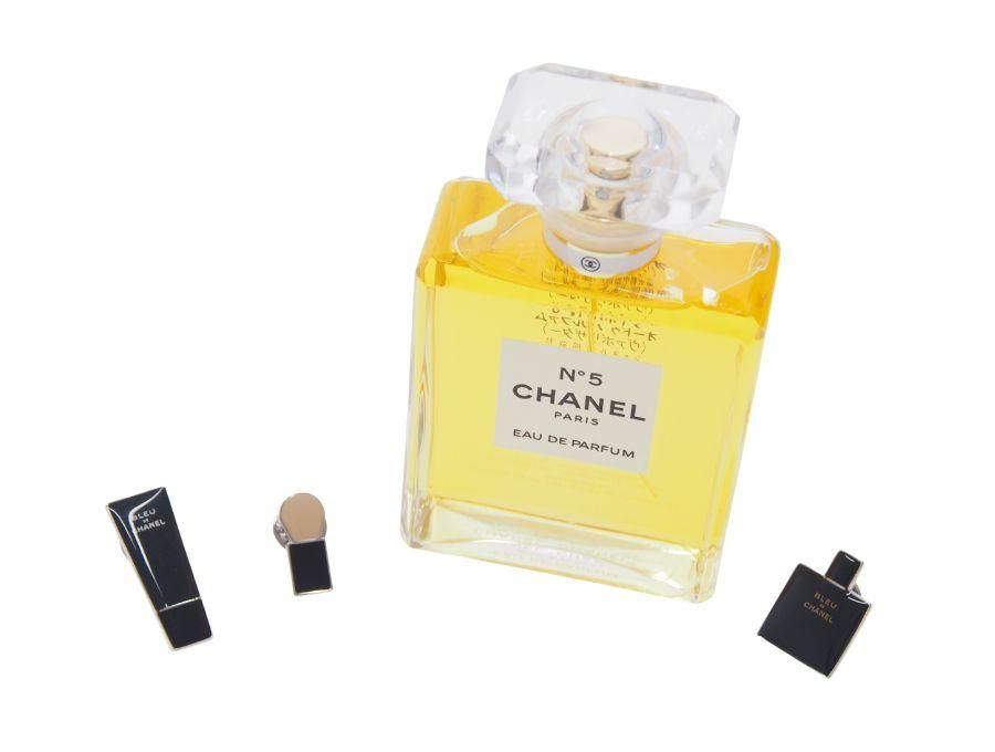 シャネル ノベルティ ピンバッジ ブローチ 3個セット BLEU DE CHANEL