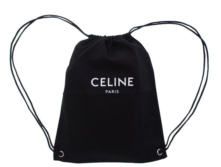Used 展示品】 セリーヌ CELINE ノベルティ 巾着リュックサック バック