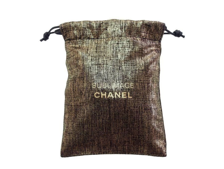 シャネル ノベルティ 巾着ポーチ サブリマージュ 2025 刺繍 SUBLIMAGE