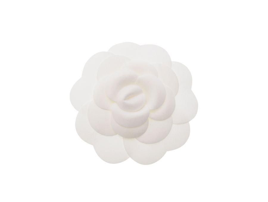 シャネル ラッピング用カメリアシール 白椿 コサージュ ステッカー