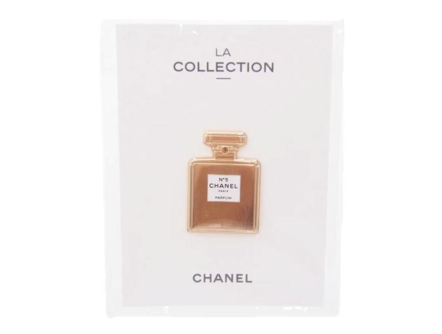シャネル ノベルティ LA COLLECTION ピンバッジ ブローチ N°5 香水瓶