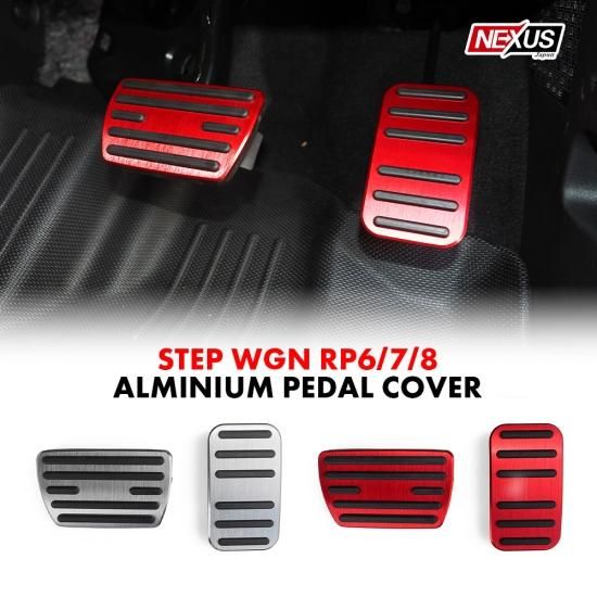 ステップワゴン RP6 RP7 RP8 アルミペダルカバー 2P アクセルペダル
