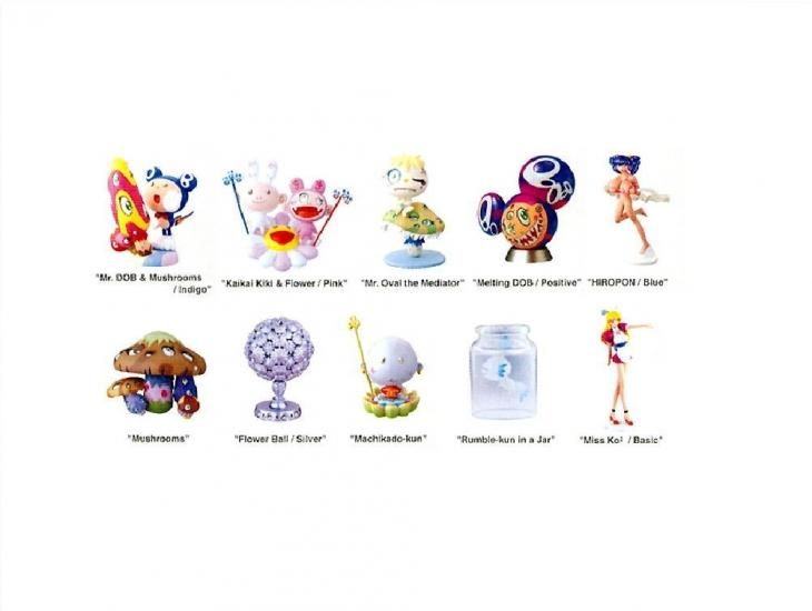 村上隆 アートフィギュア | コンビニエディション 10点セット - FAR-OUT