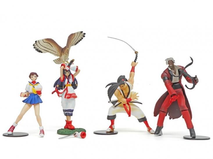 ガチャポン カプコン CAPCOM vs. SNK2 SRシリーズ 2002年 4点セット