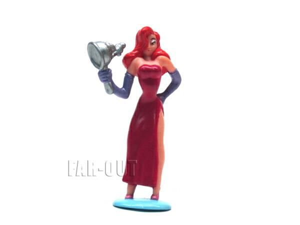 ロジャーラビット ジェシカラビット w/ メガホン PVCフィギュア