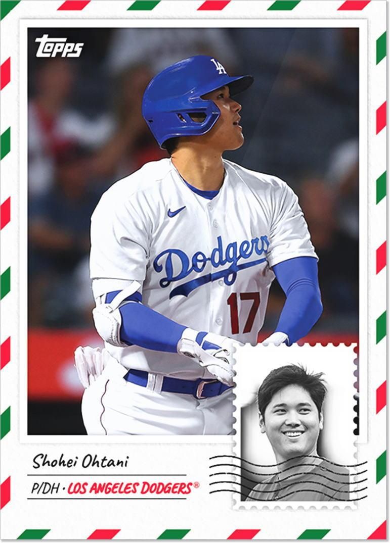 大谷翔平 LA ドジャース ホリデー クリスマス トレーディング