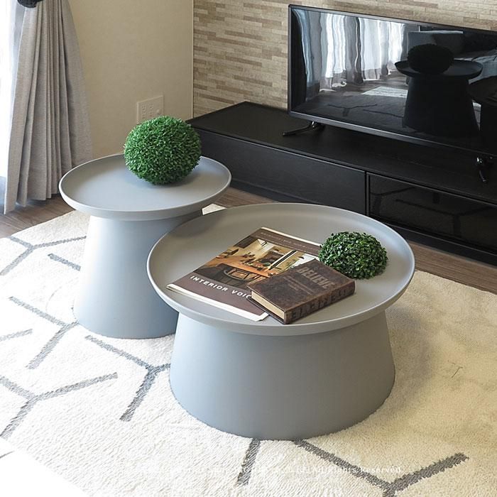 Sサイズ＋Lサイズの2点セット】リビングテーブル センターテーブル