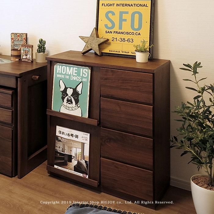 W683mm】本棚 ブックシェルフ ディスプレイラック チェスト レコード