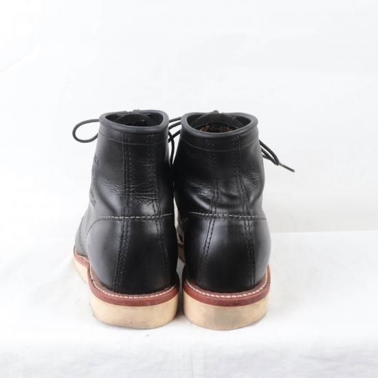 中古】Chippewa(チペワ)メンズ【8 D】モックトゥワークブーツUSA製