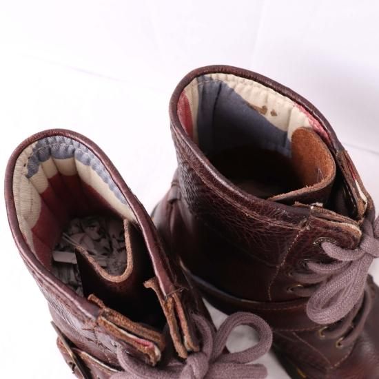 中古】dr.martens(ドクターマーチン)メンズ8ホールキャップトゥベルト