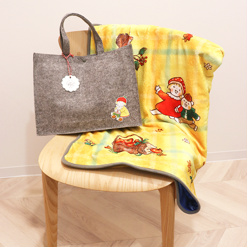 リバーシブルブランケット | あったか2枚仕立て - Nakayoshi Tomodachi