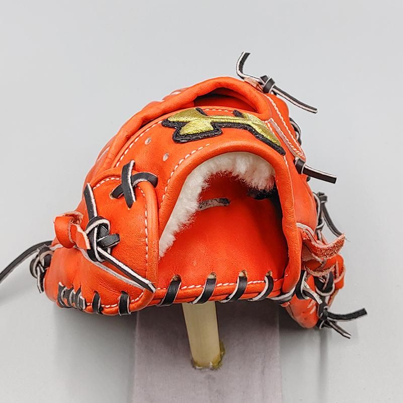 全紐交換済み (高校野球対応)】 アンダーアーマー 硬式グローブ / 外