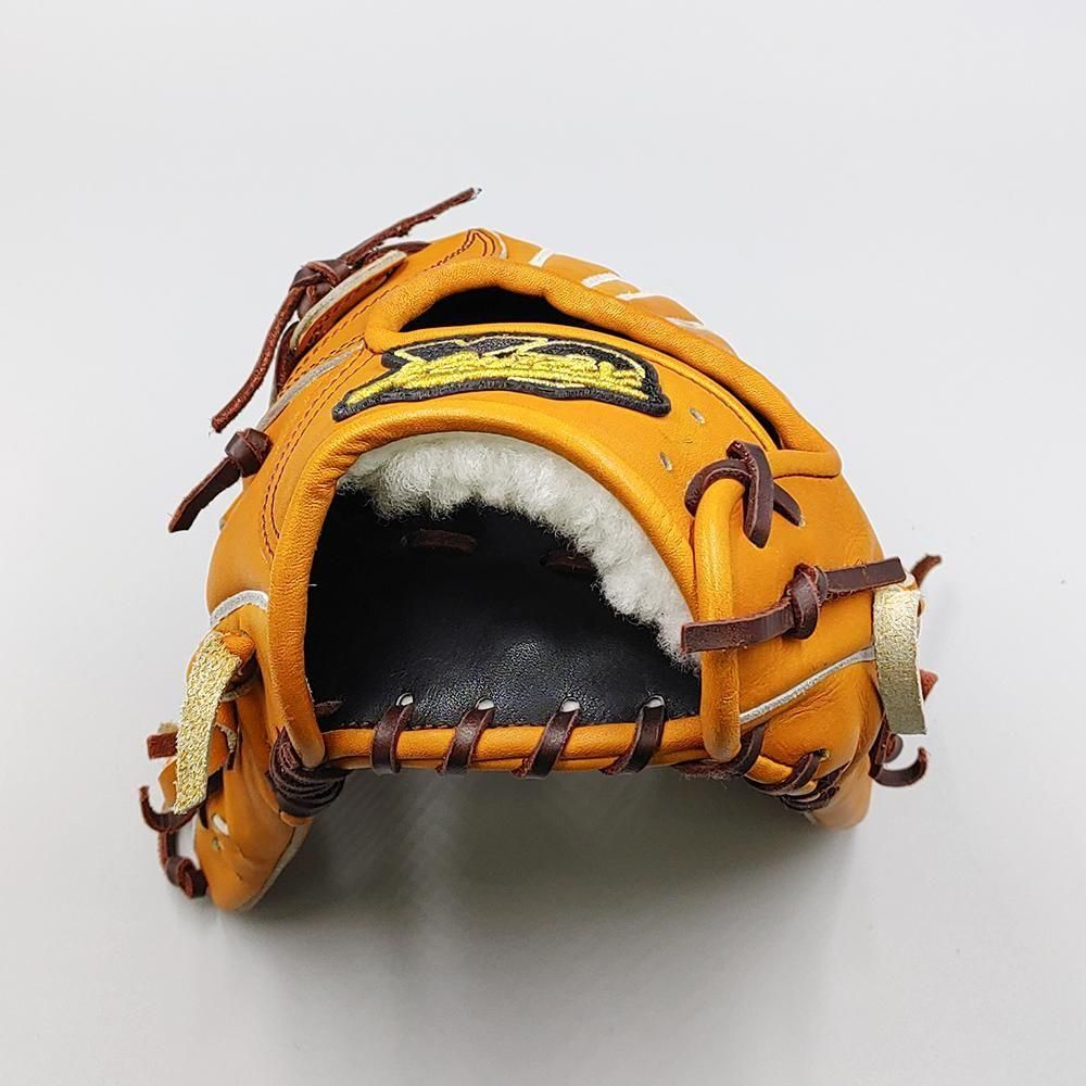 クリーニング済み (高校野球対応)】 ザナックス 硬式グローブ / 外野手