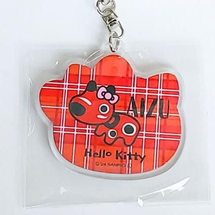 会津限定】ハローキティ50周年×赤べこ 🎀 鶴ヶ城会館オリジナル