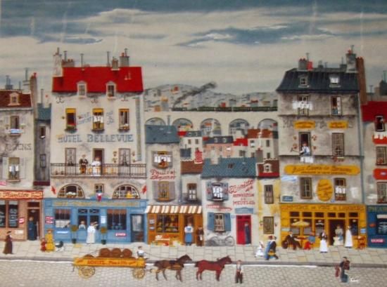 ミッシェル・ドラクロワ 『Hotel Bellevue - Paris』 限定100 本物証明