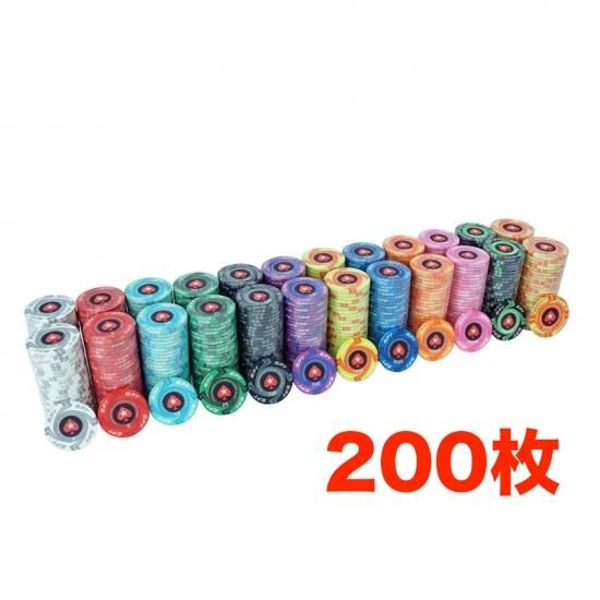 EVE EPT ポーカーチップ 200枚 EPTポーカーチップ200枚セット