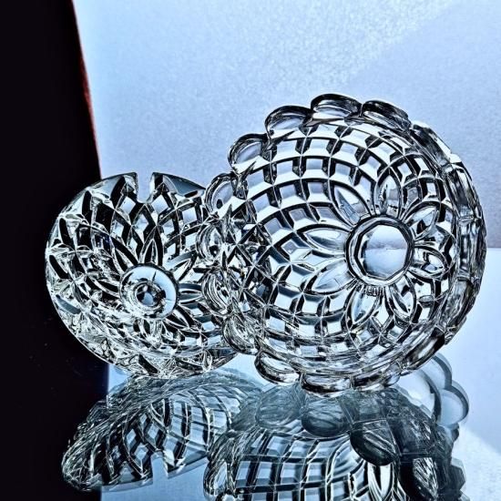 輝くオールドバカラ ディアマンカレのボンボニエール【1900年頃