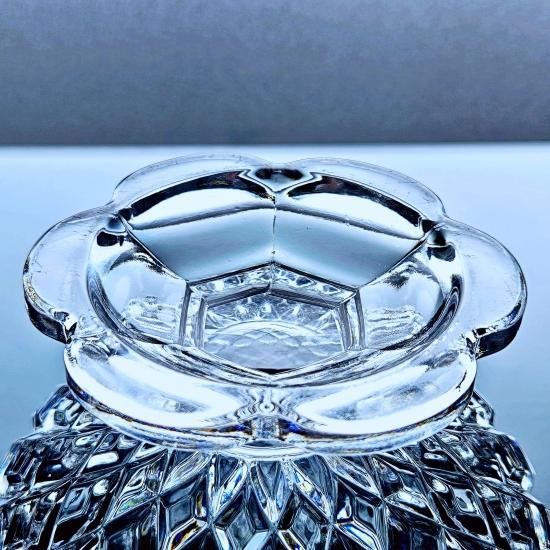 輝くオールドバカラ ディアマンカレのボンボニエール【1900年頃