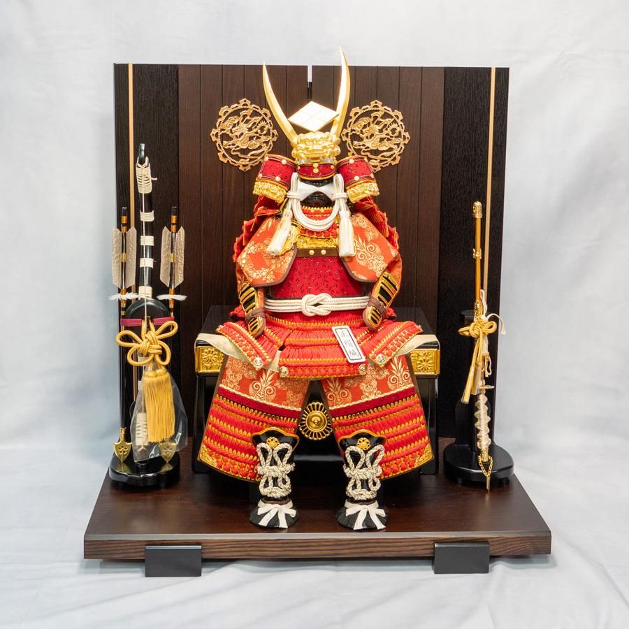 甲州印伝 蜻蛉柄 鎧セット | 武田信玄 - 人形専門店「ピノキオ翠童