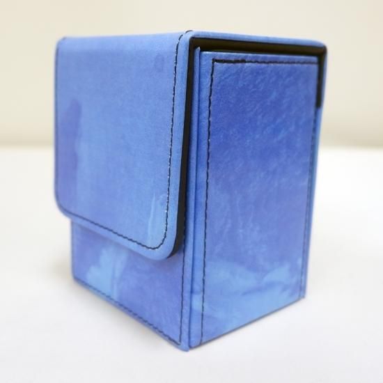 竜の紋章 デュエリストカードキャリングケース デッキケース 青 ブルー