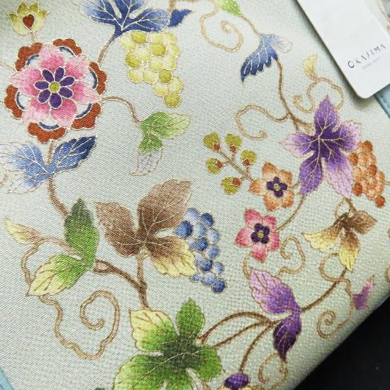 和装バッグ 岡重 OKAJIMA 和洋兼用 バック 京友禅染め トート型 （3377