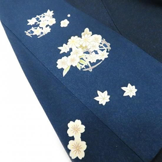 色無地 松井青々蒔き糊染め 小紋 お茶席着物 フォーマルにも 御仕立