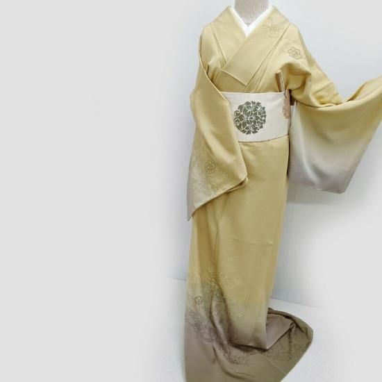 訪問着 蘇州汕頭刺繍 正倉院華紋 SHAN TOU フォーマル 御仕立上り(3444