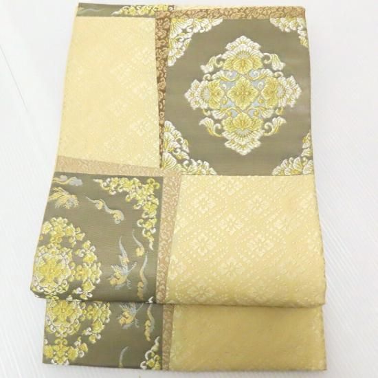 袋帯 唐織 山口弘躬謹製 御物色紙華紋 袋帯 御仕立上り (3362RC