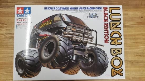 タミヤ 【ランチボックス ブラックED】シャーシkit（組立キットのみ