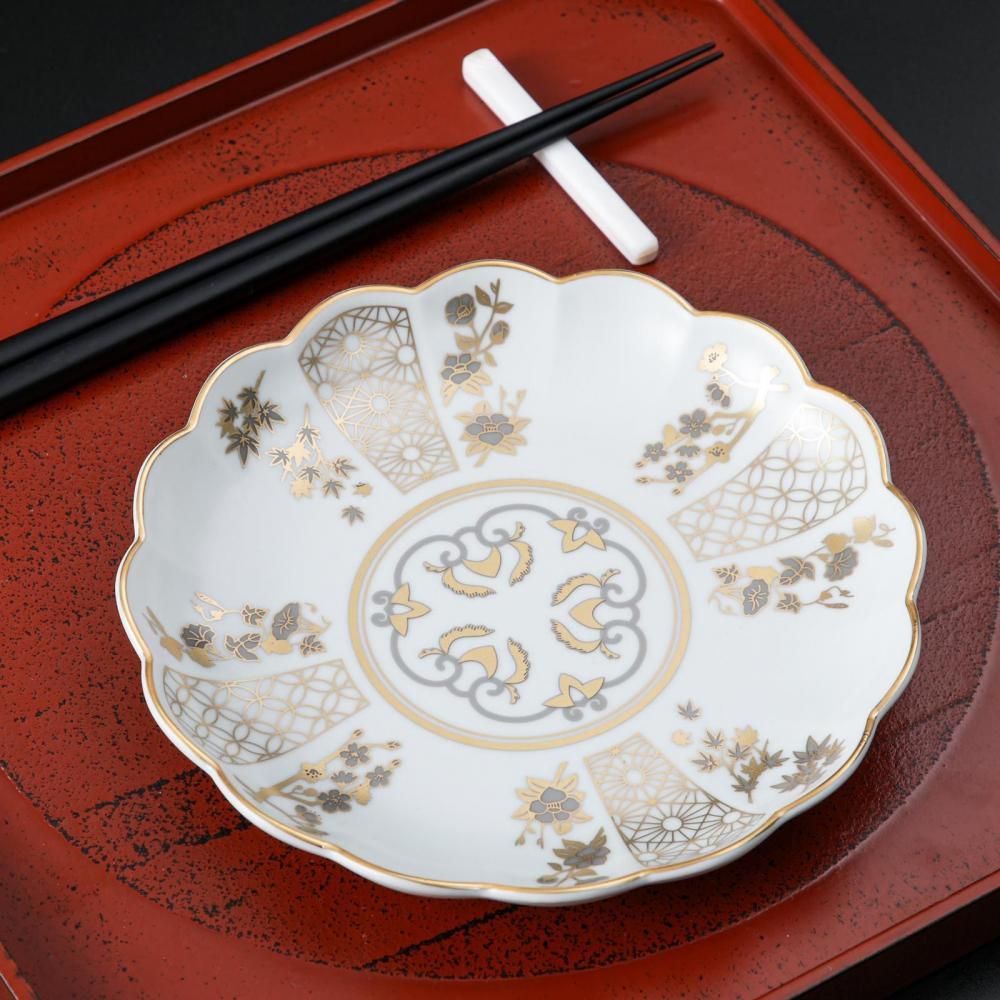 波佐見焼の箸・銘々皿・箸置きセット hitoishi 石丸陶芸 | - 京都匙亀