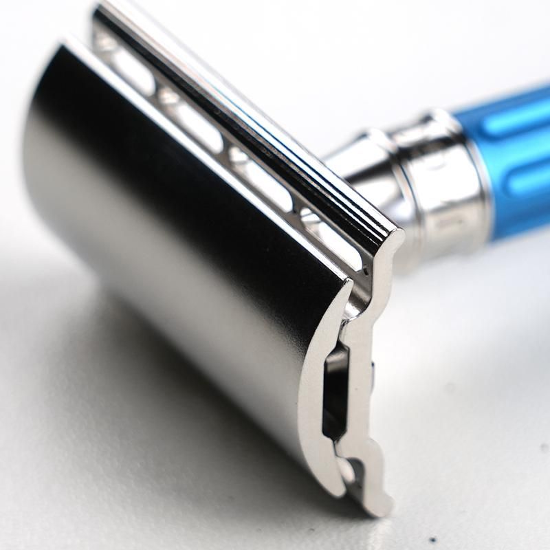 Edwin Jagger 3ONE6 | アルマイト・ブルー - 両刃カミソリ専門店 KOJAK