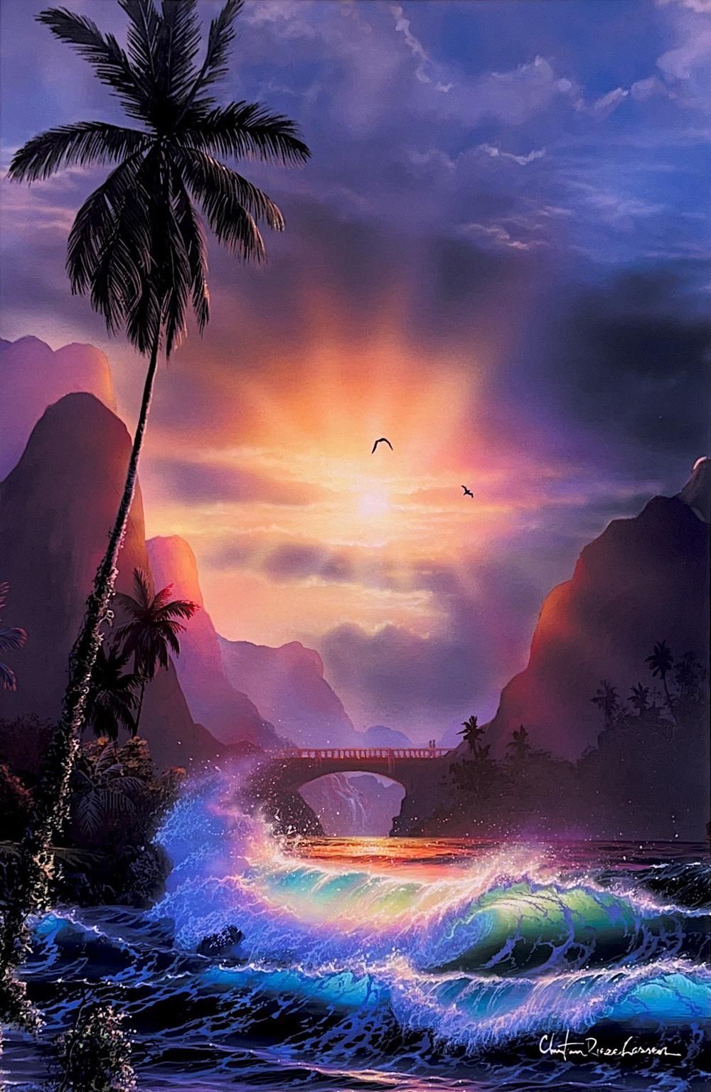 Beckoning Lights | クリスチャン・ラッセン | アート・オブ・ライフ